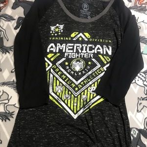 American fighter shirt